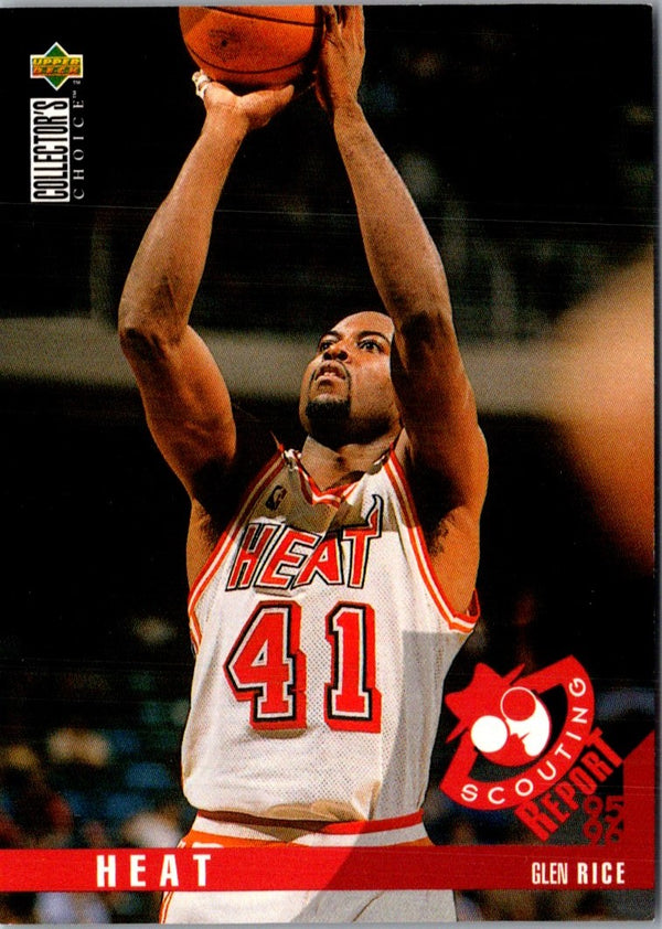 1995 Collector's Choice Glen Rice #334