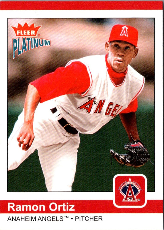 2004 Fleer Platinum Ramon Ortiz #13