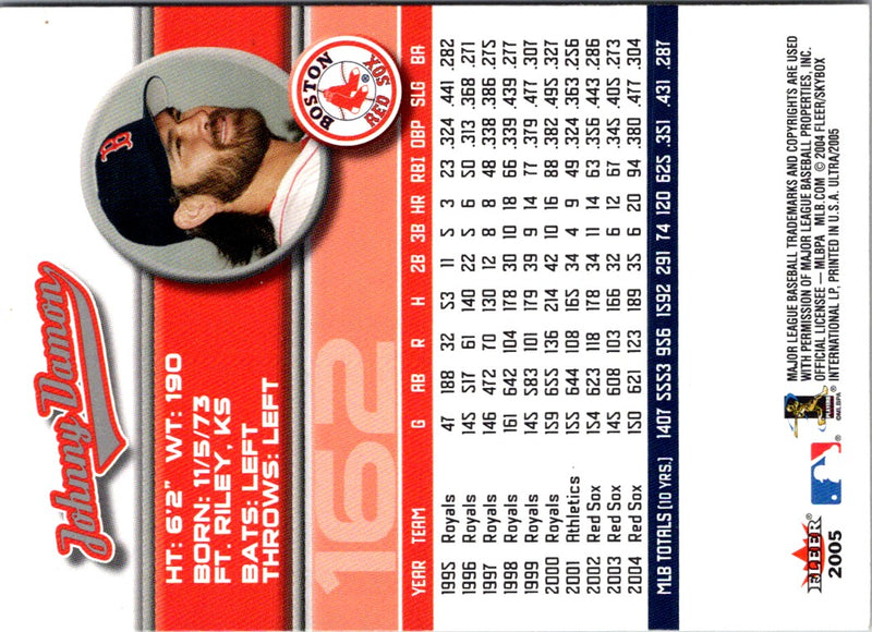 2005 Ultra Johnny Damon