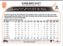 2022 Topps Kris Bryant