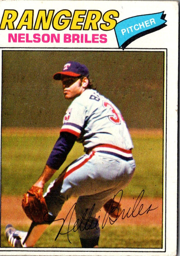 1977 Topps Nelson Briles #174