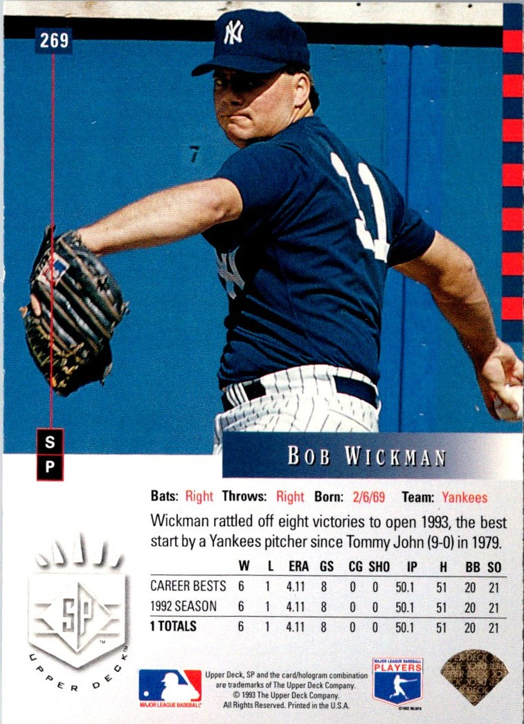 1993 SP Bob Wickman