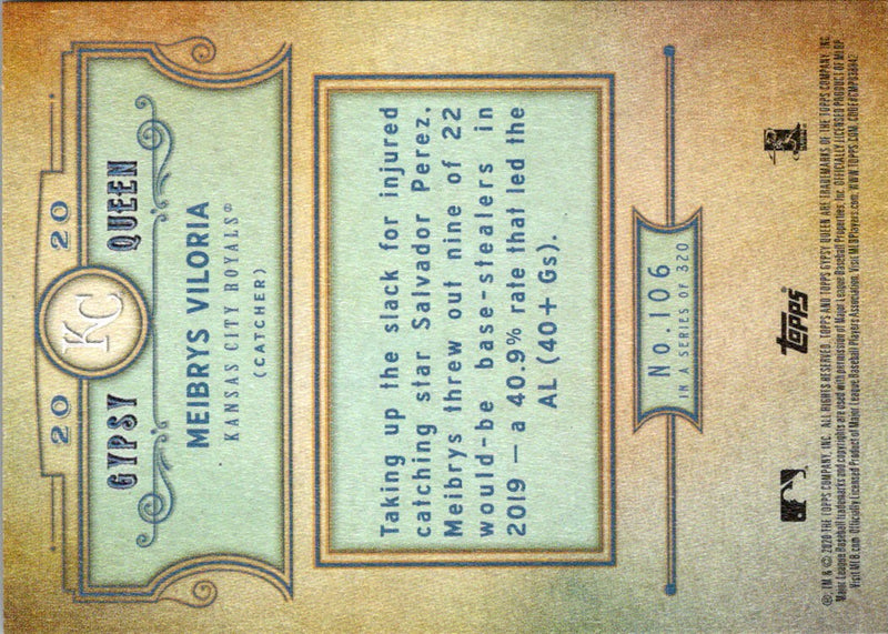 2020 Topps Gypsy Queen Meibrys Viloria