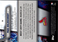 2019 Bowman's Best Paul Goldschmidt #19