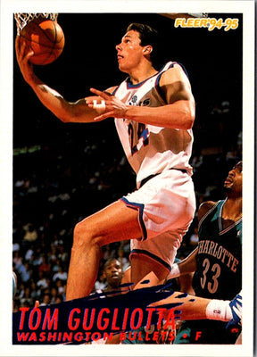1994 Fleer European Tom Gugliotta #234