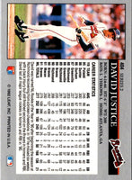 1992 Leaf Black Gold David Justice #404