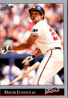 1992 Leaf Black Gold David Justice #404