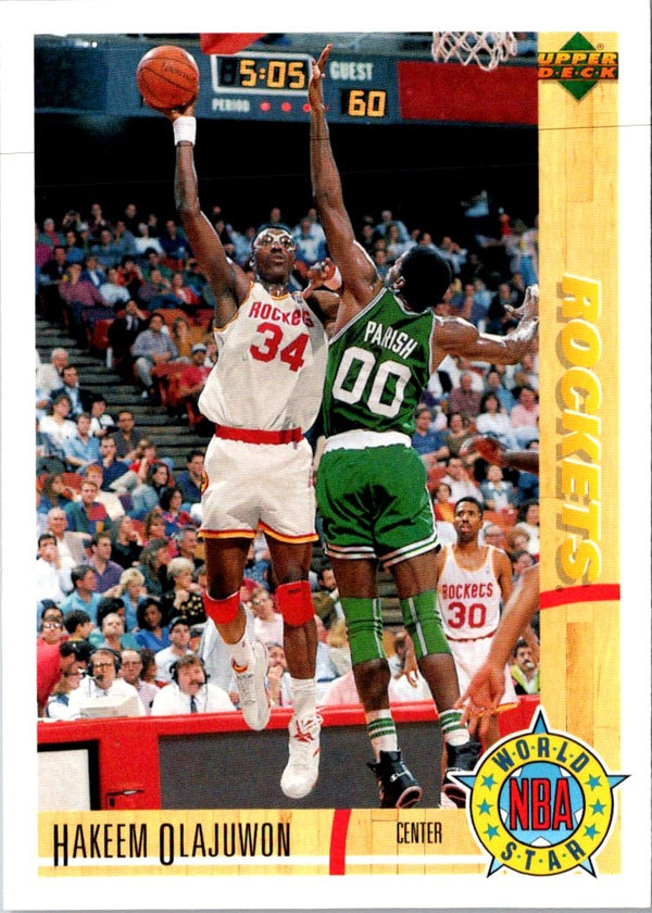 1991 Upper Deck International Italian Hakeem Olajuwon #197