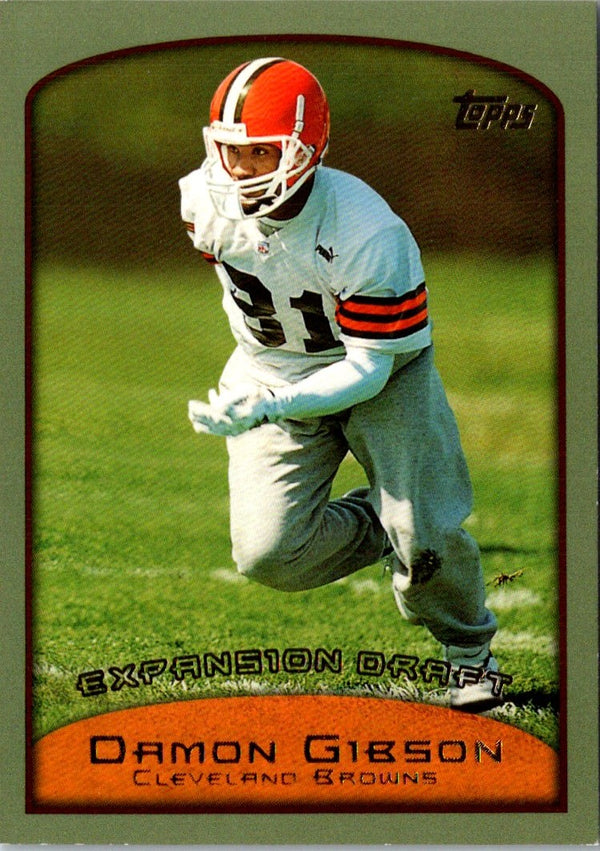 1999 Topps Collection Damon Gibson #325