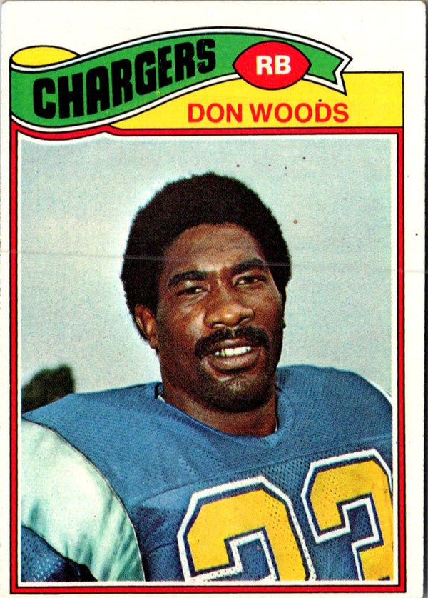 1977 Topps Don Woods #248