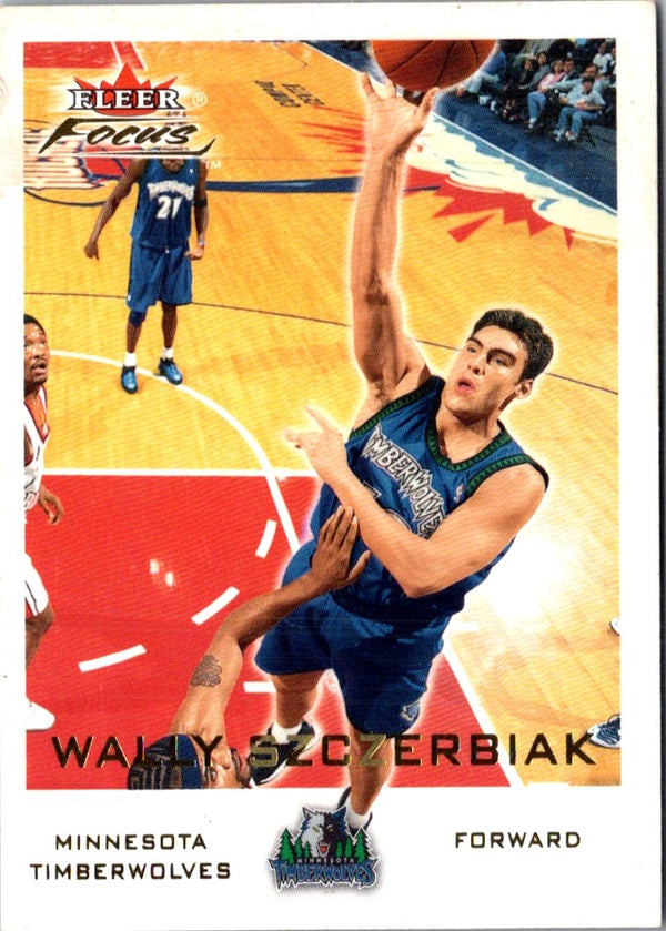 2000 Fleer Focus Wally Szczerbiak #12