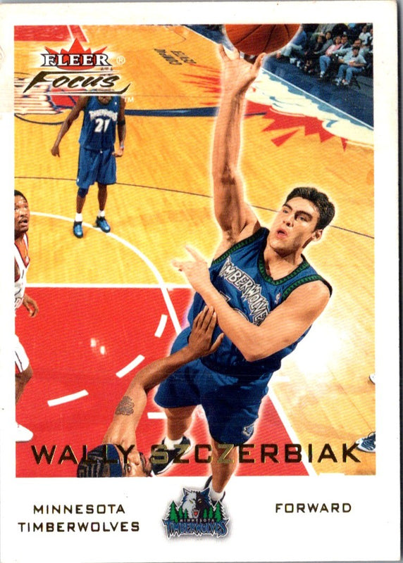 2000 Fleer Focus Wally Szczerbiak #12