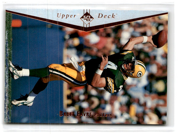 1996 Upper Deck A Cut Above Jumbos Brett Favre #6