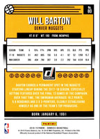 2018 Donruss Will Barton #80