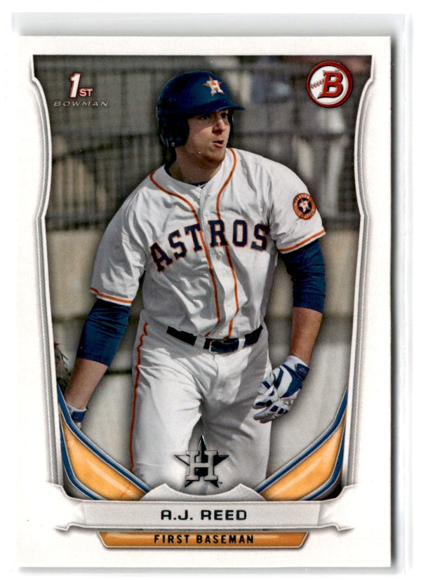 2014 Bowman Draft Picks & Prospects A.J. Reed #DP40