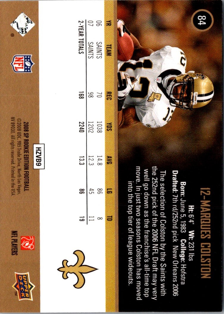 2008 SP Marques Colston