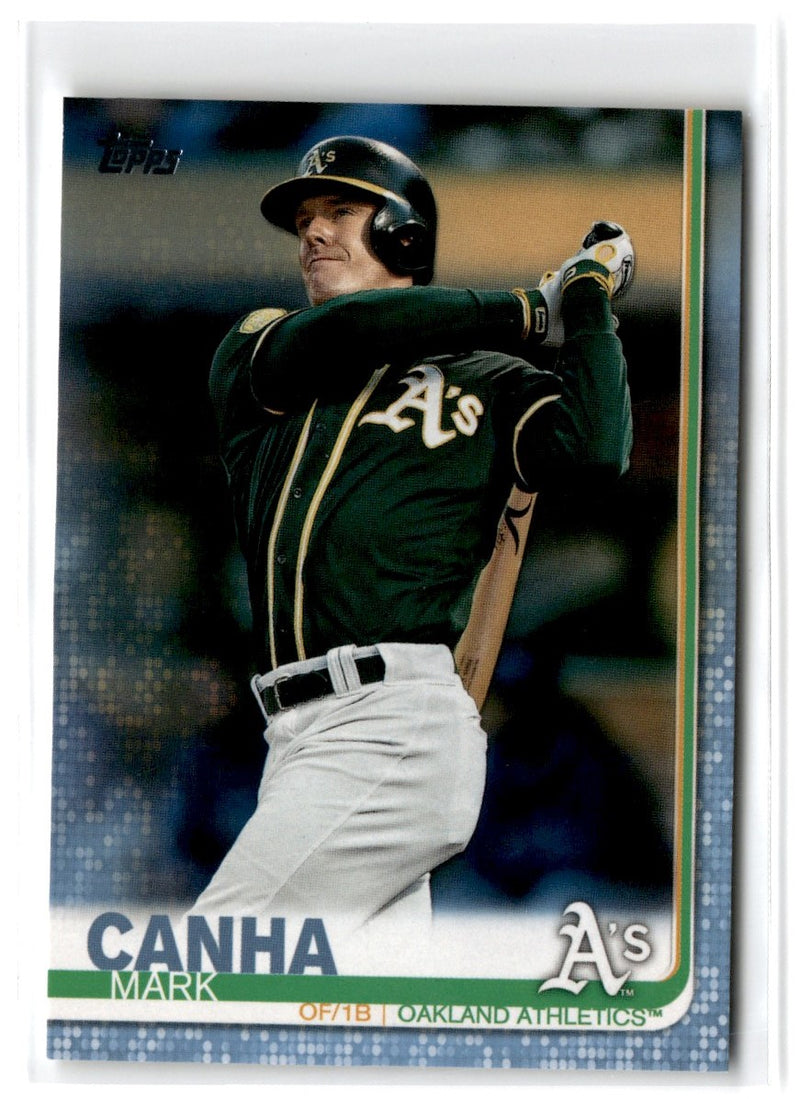 2019 Topps Father's Day Blue Mark Canha