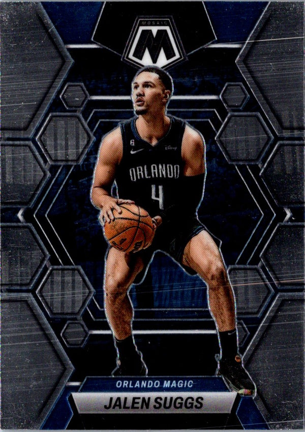 2022 Panini Mosaic Blue Jalen Suggs #49