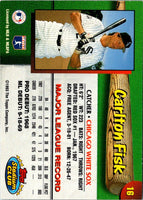1993 Stadium Club Chicago White Sox Carlton Fisk #16