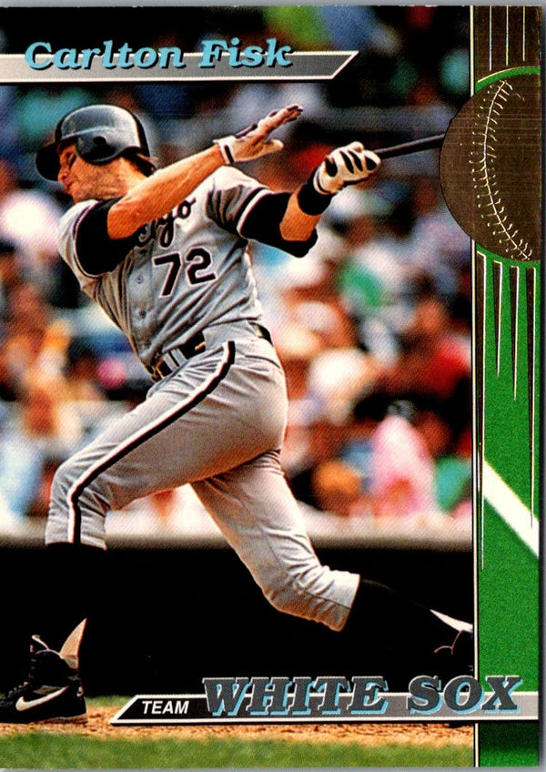 1993 Stadium Club Chicago White Sox Carlton Fisk #16
