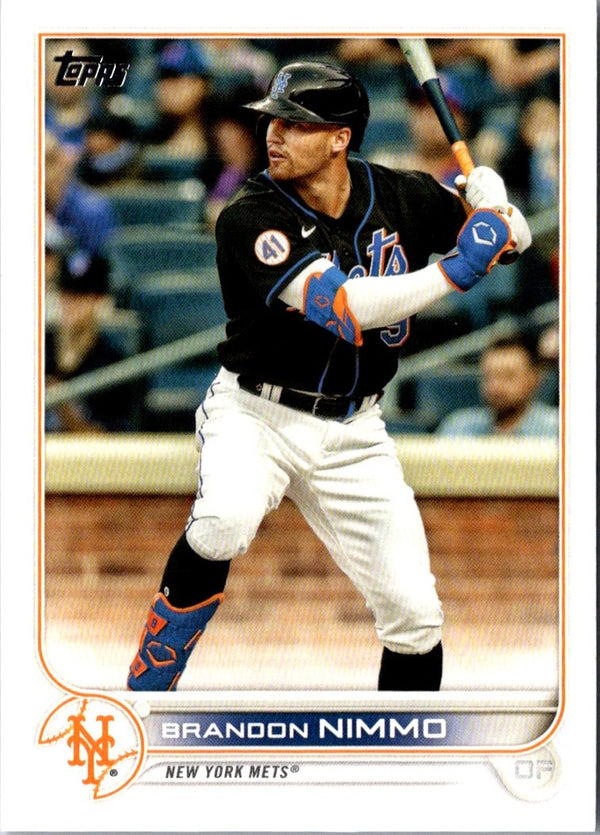 2022 Topps Brandon Nimmo #344