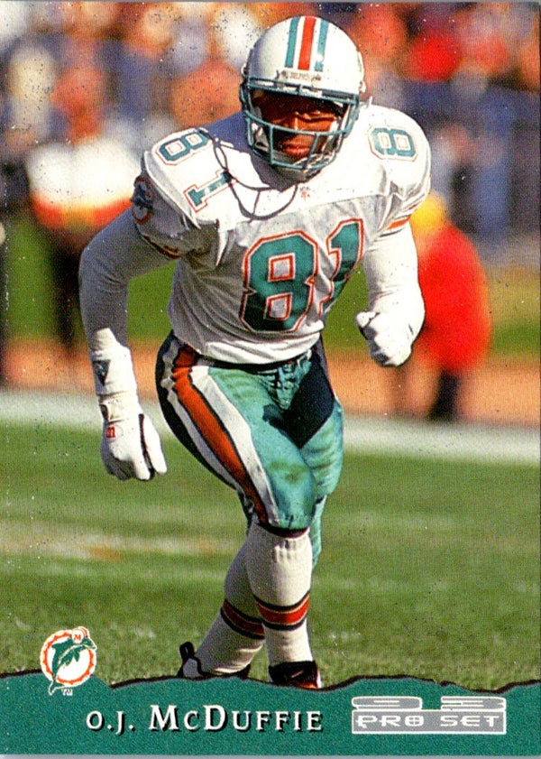 1993 Pro Set O.J. McDuffie #251 Rookie