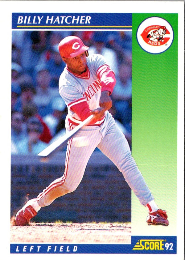 1992 Score Billy Hatcher #447