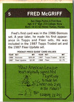 1990 Topps Bazooka Fred McGriff #5