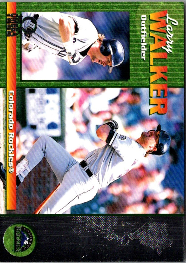 1999 Pacific Omega Larry Walker #86
