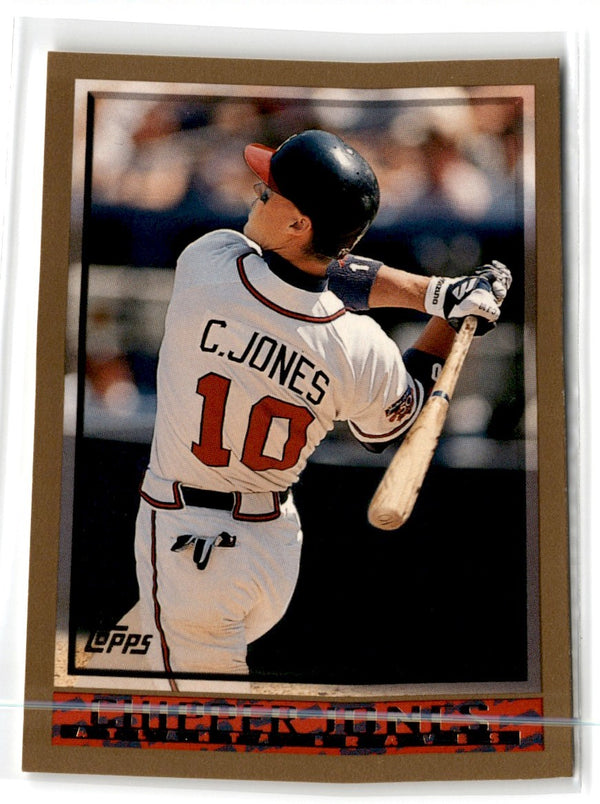 1999 Topps Oversize Series 2 Chipper Jones #6