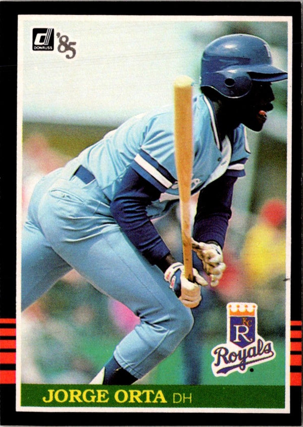 1985 Donruss Jorge Orta #130
