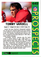 1992 Fleer Tommy Vardell #449 Rookie