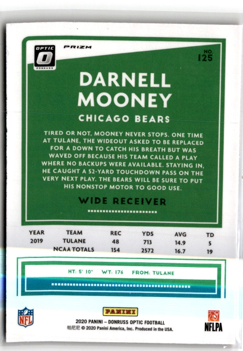 2020 Donruss Optic Pink Darnell Mooney