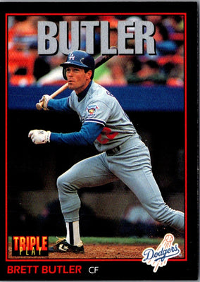 1993 Triple Play Brett Butler #136