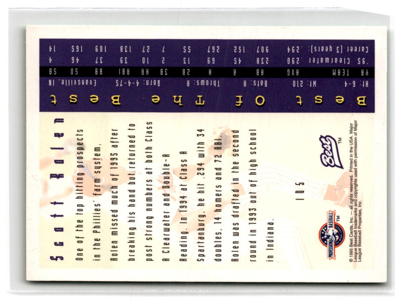 1995 Best Scott Rolen