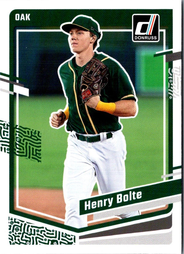 2023 Donruss Henry Bolte #140