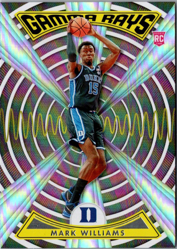 2022 Panini Chronicles Draft Picks Gamma Rays Mark Williams #ZG-MWI