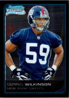 2006 Bowman Chrome Gerris Wilkinson #55 Rookie