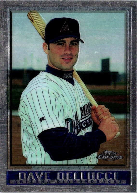 1998 Topps Chrome David Dellucci #409 Rookie