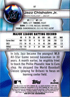 2023 Bowman Platinum Jazz Chisholm Jr. #87