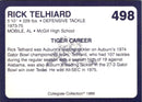 1989 Collegiate Collection Auburn Coke 580 Rick Telhiard