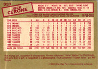 1985 O-Pee-Chee Rick Cerone #337