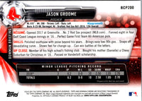 2017 Bowman Chrome Prospects Jason Groome #BCP200
