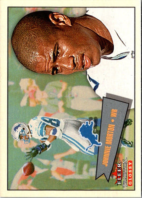2001 Fleer Tradition Glossy Johnnie Morton #256