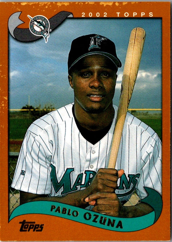 2002 Topps Pablo Ozuna #539