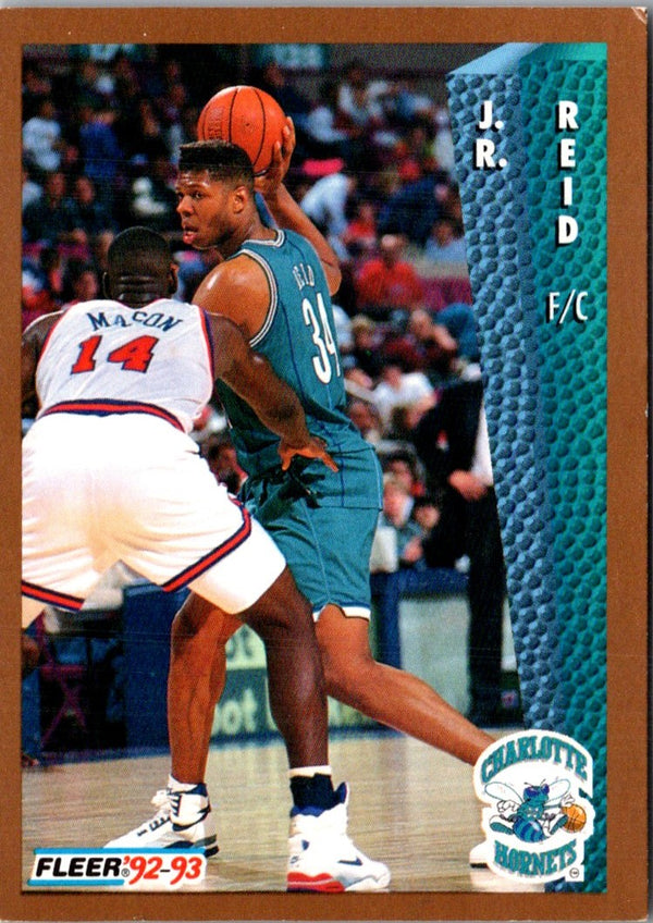 1992 Fleer Tony's Pizza J.R. Reid #NNO