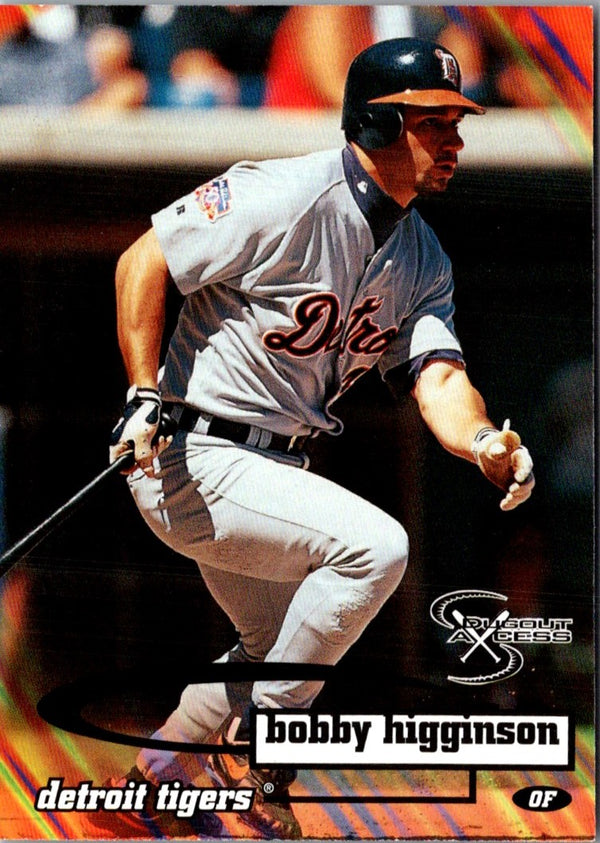 1998 SkyBox Dugout Axcess Bobby Higginson #64