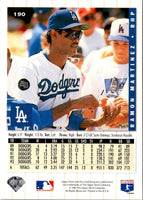 1994 Collector's Choice Gold Signature Ramon Martinez #190
