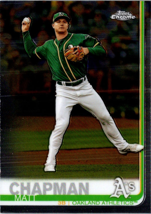 2019 Topps Chrome Matt Chapman #46