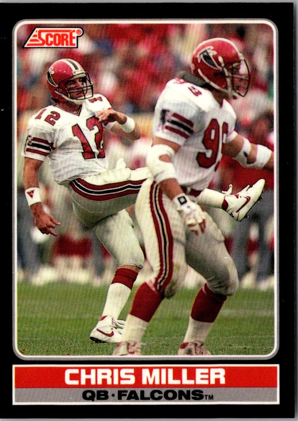 1990 Score Young Superstars Chris Miller #37